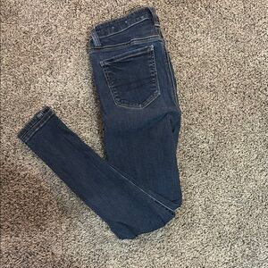 American Eagle Outfitters Blue Skinny Jeans